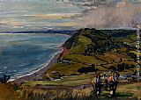 Lionel Edwards Along The Dorset Coast painting